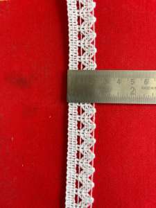 Dentelle en coton attrayante avec finitions soignées et une qualité de tissu durable pour les marques de mode. - Product Image 4