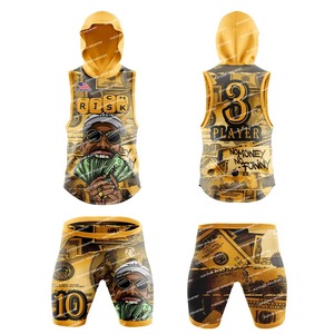 Ensemble de tenue de football américain 7v7 pour tournoi extérieur, respirant, séchage rapide, maillot et short, couleurs d'équipe personnalisées, logo, flag football - Product Image 3