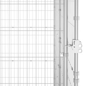 Abri pour chien, auvent, gazebo et pergola durables en acier galvanisé argenté de 52,0 pieds carrés - Product Image 5