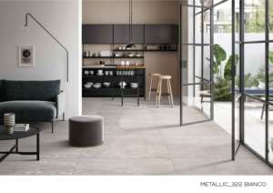 Azulejos de porcelana con superficie metálica para exportación, en tamaños de 60x120cm, 600x1200mm y 24x48, para diseño moderno de paredes y suelos interiores. - Product Image 4