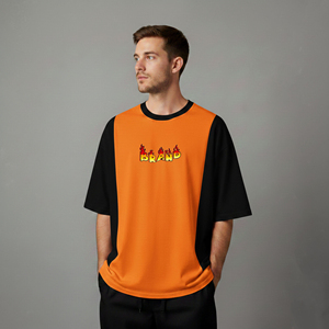 High Quality Customized Short Sleeve Men's T-Shirts 100% Cotton Summer <b>Hip</b> Hop Loose Fit Quick Dry baggy fit Tee <b>For</b> Men - Product Image 1