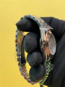 BOJ Plain R.O.L.E.X.53 36mm Two Tone Stainless Steel Mechanical Automatic Analog <b>Wrist</b> <b>Watch</b> <b>For</b> <b>Women</b> At Low Price Hot Sale - Product Image 2