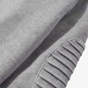 เสื้อสเวตเชิ้ตมีฮู้ดสีเทาสำหรับผู้ชาย ดีไซน์ลายทาง ทรงปกติ สวมใส่สบาย มีกระเป๋าหน้า เหมาะสำหรับใส่ในฤดูใบไม้ร่วง - Product Image 4