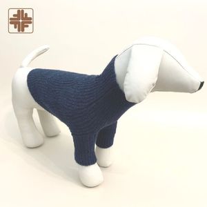 เสื้อสเวตเตอร์สุนัขสุดหรู คลาสสิก เรียบง่าย ผลิตจากโพลีเอสเตอร์ ซักได้ เหมาะสำหรับฤดูใบไม้ร่วงและฤดูหนาวที่อากาศเย็น - Product Image 1