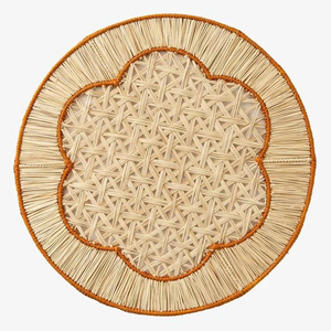 New collection decorative rafia placemat made in Vietnam with OEM ODM decor, with best price and best quality - Product Image 5