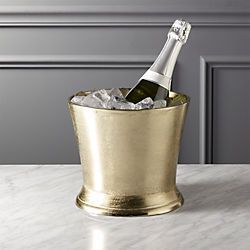 Elegant Brass Ice Basket For Home <b>Bar</b> Counter Metal Ice Bucket For Cocktail <b>Drinks</b> Party Serving - Product Image 6