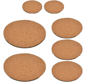 10 piezas de alfombrillas y posavasos de corcho lavables con patrón sólido de 10 mm de grosor, de 4/6/8 pulgadas, para jardinería DIY en interiores/exteriores - Product Image 6