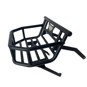 Portaequipajes Delantero y Cesta MBIKER PG1, Accesorio para Motocicleta de Acero Inoxidable - Product Image 1