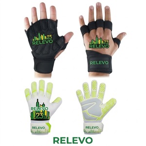 Guantes de Portero de Fútbol Unisex RELEVO INDUSTRIES con Cierre de Gancho y Bucle Ajustable, Protección para los Dedos, Reforzados - Product Image 6