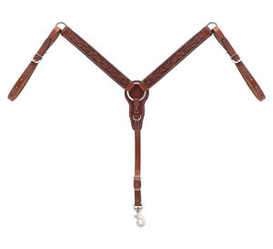 Juego de cuello de pecho y cabeza de cuero de alta calidad premium disponible a precio mayorista para caballo ecuestre - Product Image 2