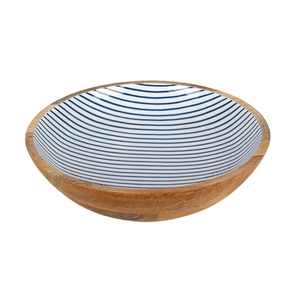 Bol à fruits décoratif en bois, nouveau design, bol de service décoratif pour table, prix de gros - Product Image 3