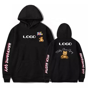 Sudadera con capucha para hombre, prenda profesional de OEM y ODM, con impresión de logotipo personalizado, Color blanco, venta al por mayor - Product Image 6