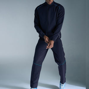 Ensemble veste et pantalon de survêtement pour homme, nouveau logo personnalisé, réfléchissant 3M, jogging en nylon et polyester, coupe-vent pour homme - Product Image 5