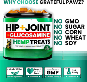 Complément alimentaire gratuit pour chats et chiens, comprimés à mâcher pour les hanches et les articulations, multivitamines nutritionnelles, friandises calmantes et probiotiques, soins de santé pour animaux de compagnie - Product Image 6