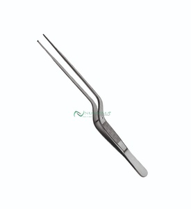 Pinces à pansements à baïonnette Gerald 19 cm en acier inoxydable, manuelles, pour chirurgie générale, classe I, taille personnalisée, instruments certifiés - Product Image 3