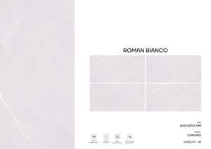 Azulejos de porcelana de alta resistencia para tallado, tamaño 600x1200, formato grande, para pisos y paredes, para decoración interior de primera calidad. - Product Image 2