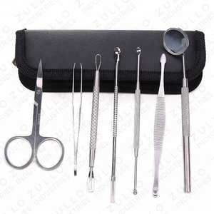 Juego de Instrumentos Quirúrgicos Personalizados – Herramientas Quirúrgicas de Acero Inoxidable de Grado Médico, Tijeras, Kit Portaagujas para Extracción de Puntos Negros - Product Image 5