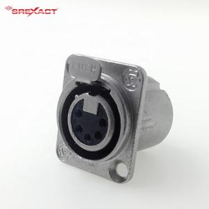 Producto de conectores hembra XLR de 5 pines niquelados - Product Image 2