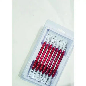 ชุดเครื่องมือขูดหินปูนทางทันตกรรม 7 1/2-13/14 สีชมพู ทำจากสแตนเลสสตีลเคลือบผิวแบบอะโนไดซ์ ใช้งานด้วยมือ รุ่น DM2127 CE Shuja Surgico - Product Image 5