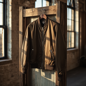 Chaqueta Bomber para <span class=keywords><strong>Hombre</strong></span>, Informal, con Cierre, Ligera, a la Moda, Estilo Urbano, Suministro al por Mayor OEM - Product Image 2