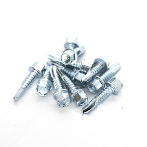 Vis autoforeuses à tête hexagonale PDC en acier au carbone galvanisé/zincé/fini phosphate, métriques/pouces, classe 8, fixations de toiture OEM - Product Image 5