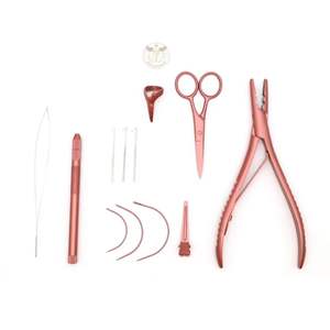 Kit de herramientas para extensiones de cabello de acero inoxidable con alicates para extensiones de cabello - Product Image 2