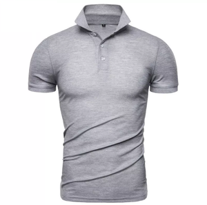 Nueva Camiseta Polo Estampada para Hombre, Camisetas Polo de Algodón Lisas para Hombre, Camisetas Polo Casuales de Manga Corta Bordadas - Product Image 5