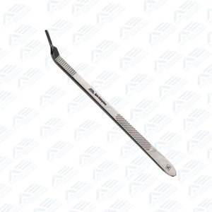 Cuchilla de Bisturí para Cirugía Dental, Mango de 21 cm de Largo, Mango de Bisturí Angulado, Cuchilla Afilada, Instrumento Médico, Soporte para Cuchilla de Bisturí Larga - Product Image 6