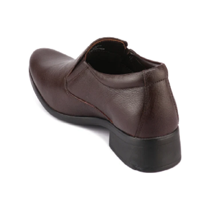 Chaussures habillées marron cognac pour hommes – Chaussures de ville raffinées à lacets, design classique et formel pour réunions de bureau - Product Image 5