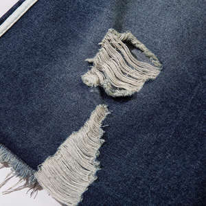 Short en jean décontracté pour homme, design personnalisé, style streetwear, 100% coton - Product Image 5