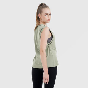 Última Tendencia en Camisetas sin Mangas Básicas para Mujer, Ligeras, Informales, de Verano, Ropa de Moda, Proveedor de Fábrica al por Mayor - Product Image 5