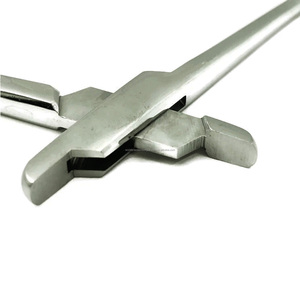 Pinzas para Retirar Hemoclips Quirúrgicos de Acero Inoxidable de 6 Pulgadas, Extractor Manual de Clips Médicos para Cirugía General, Certificado CE - Product Image 2