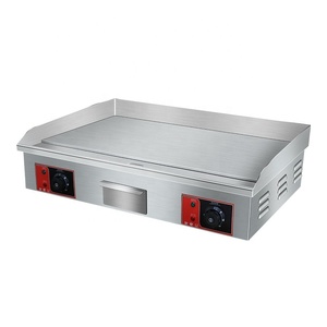 Plaque de cuisson électrique de table à <span class=keywords><strong>prix</strong></span> d'usine, gril électrique pour burgers et saucisses, équipement de cuisson commercial - Product Image 6