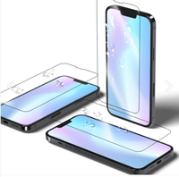 Pelindung Layar Kaca Tempered 3D HD Grade 9H untuk Ponsel, Anti Gores, Tebal 0.1mm, Stok Tersedia, $1 Per Buah, Tanpa OEM/ODM