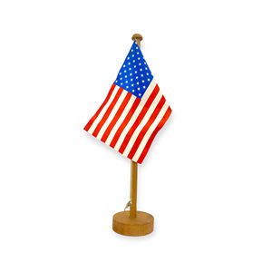 FL6 ป้ายติดผนังไม้ ดีไซน์ธงแบบชิ้นเดียว - Product Image 1