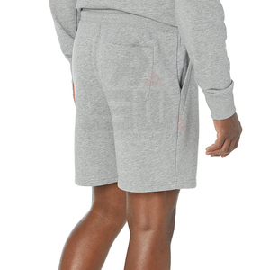 Shorts de course d'été tricotés sur mesure de haute qualité, anti-plis, à séchage rapide, imperméables, avec taille élastique et poche avant - Product Image 6