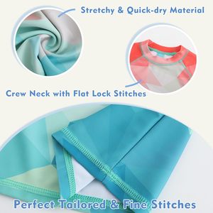Professional Style <b>Men</b> Swim Shirt Fast Dry <b>Stretch</b> Fabric For Active Water And Beach Days - Product Image 4