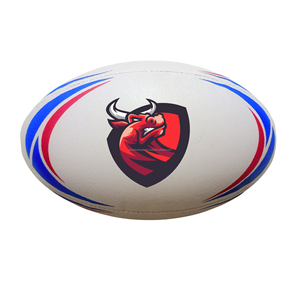 Balón de Rugby Cosido a Mano con Logotipo Personalizado para Entrenamiento y Partidos - Product Image 5