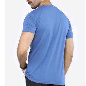 T-shirt d'exercice pour homme en coton 100% de haute qualité, coupe classique, imprimé sur mesure, respirant, séchage rapide, nouveau style tendance - Product Image 6