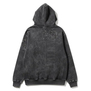 เสื้อฮู้ดดี้ผู้ชายลายวินเทจแบบใหม่ขายดี ผ้าฝ้าย 100% คุณภาพสูง รับผลิตจำนวนน้อย ขายส่ง - Product Image 2