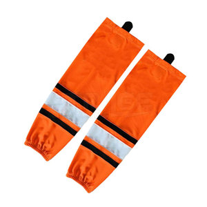 Chaussettes de hockey sur glace à séchage rapide, tissu extensible, semelle rembourrée, design respirant, chaussettes d'entraînement pour le hockey sur glace - Product Image 2