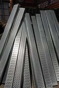 Bandeja Portacables Perforada de Alta Calidad con Aislamiento ETFE, Clasificación IP20, Construcción Galvanizada/Aluminio, para Calefacción en Edificios Residenciales - Product Image 5