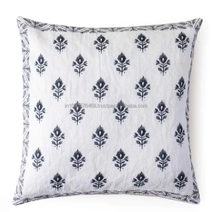 Multi-Colored Direct Factory Luxury Cotton <b>Cushion</b> Set with Geometric Pattern and Design for Home Use - Product Image 4