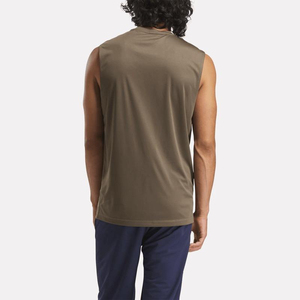 Camiseta sin mangas moderna para hombre, transpirable, de punto, con costuras lisas, para sesiones de entrenamiento - Product Image 6