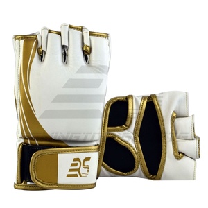 2024 OEM Low Price High Quality Leather <b>PVC</b> MMA <b>Gloves</b> Boxing Training Wear MMA <b>Gloves</b> Best Quality - Product Image 1