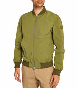 Custom Thin Nylon Casual Stand Collar Windproof Breathable Front Logo Work Jacket Men's Distress Carpenter Trucker Bomber Jacket - Product Image 4