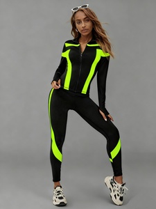Ensemble de vêtements de sport sans couture Atlaset pour femmes, trois pièces, leggings taille haute, soutien-gorge de sport, veste d'entraînement, logo personnalisé OEM ODM - Product Image 1