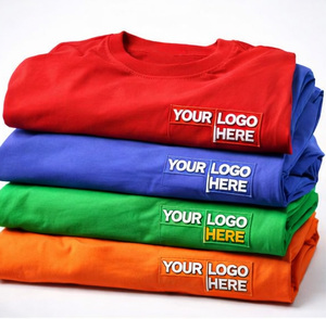 เสื้อยืดโอเวอร์ไซส์ผ้าฝ้ายทอสำหรับผู้ชาย พิมพ์โลโก้ตามสั่ง พร้อมดีไซน์กราฟิกส่วนตัว เนื้อผ้าหนาและระบายอากาศได้ดี - Product Image 1