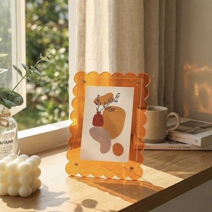 Marco de Fotos Acrílico Transparente, Resistente a Impactos y al Agua, Impresión UV, Soporte Horizontal de Sobremesa, Decoración Moderna para el Hogar, Regalo - Product Image 4