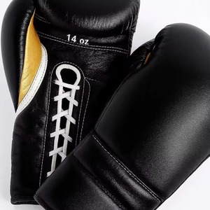Guantes de Boxeo de Cuero Vacuno al por Mayor, Todas las Tallas, Color y Logotipo Personalizados, Ropa de Gimnasio, Proveedor OEM - Product Image 4